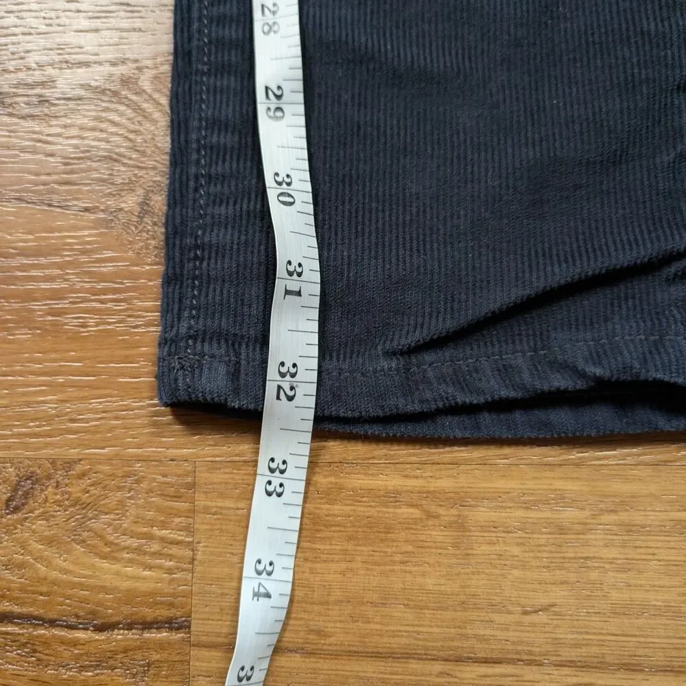 J Crew 250 Skinny Fit Corduroy Pants Mens 30x34(32) Blue Casual Preppy Pockets